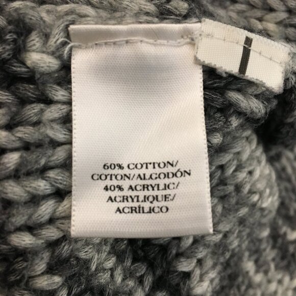 [Ann Taylor] Variegated Grey Knit Sweater | M | Good - Picture 9 of 10